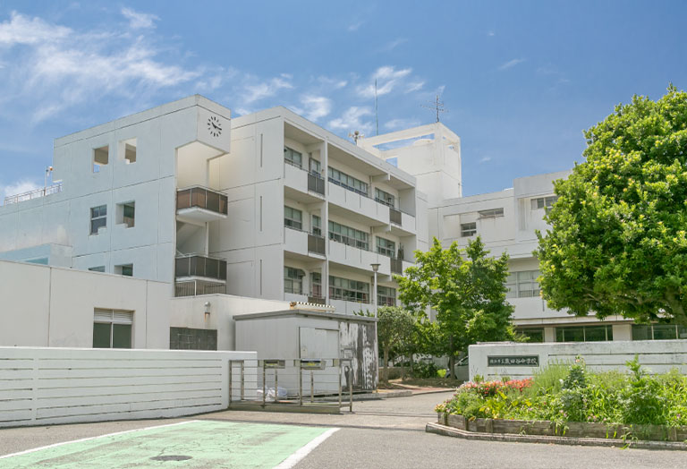 横浜市立栗田谷中学校［通学区］