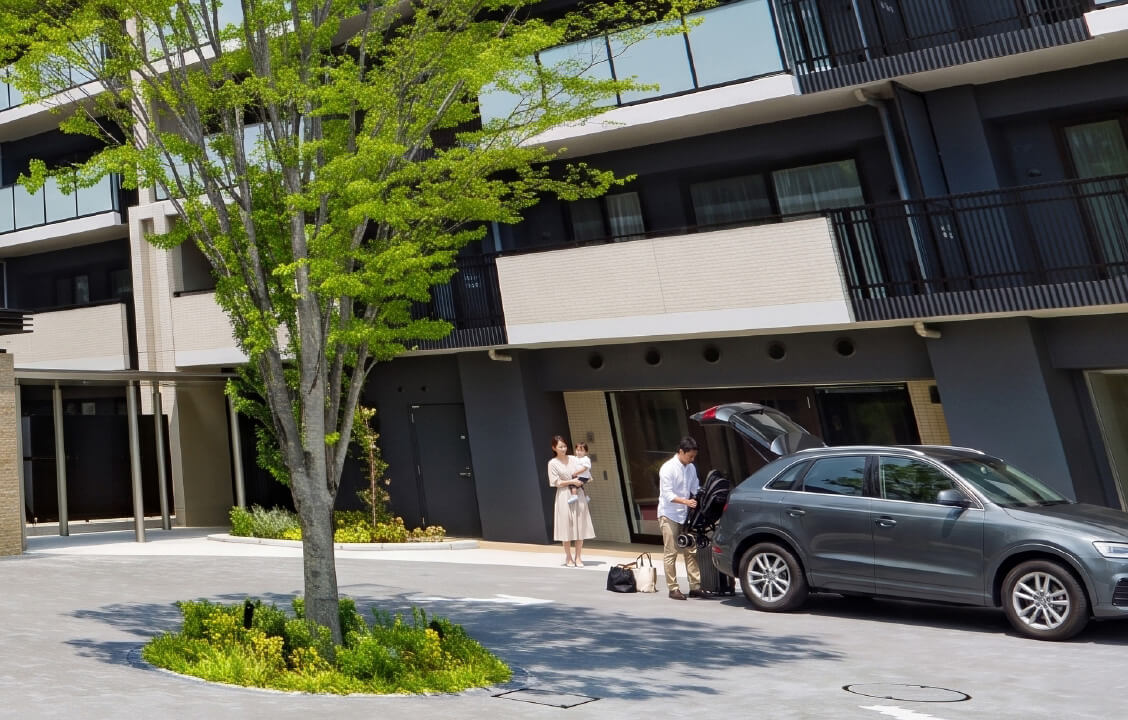 車寄せ