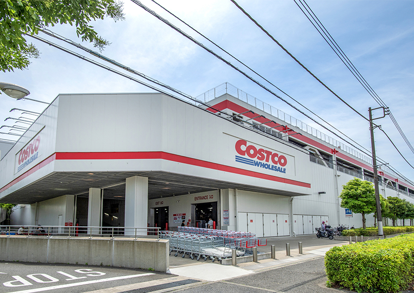 コストコホールセール金沢シーサイド倉庫店(車で6分/約3.84km)